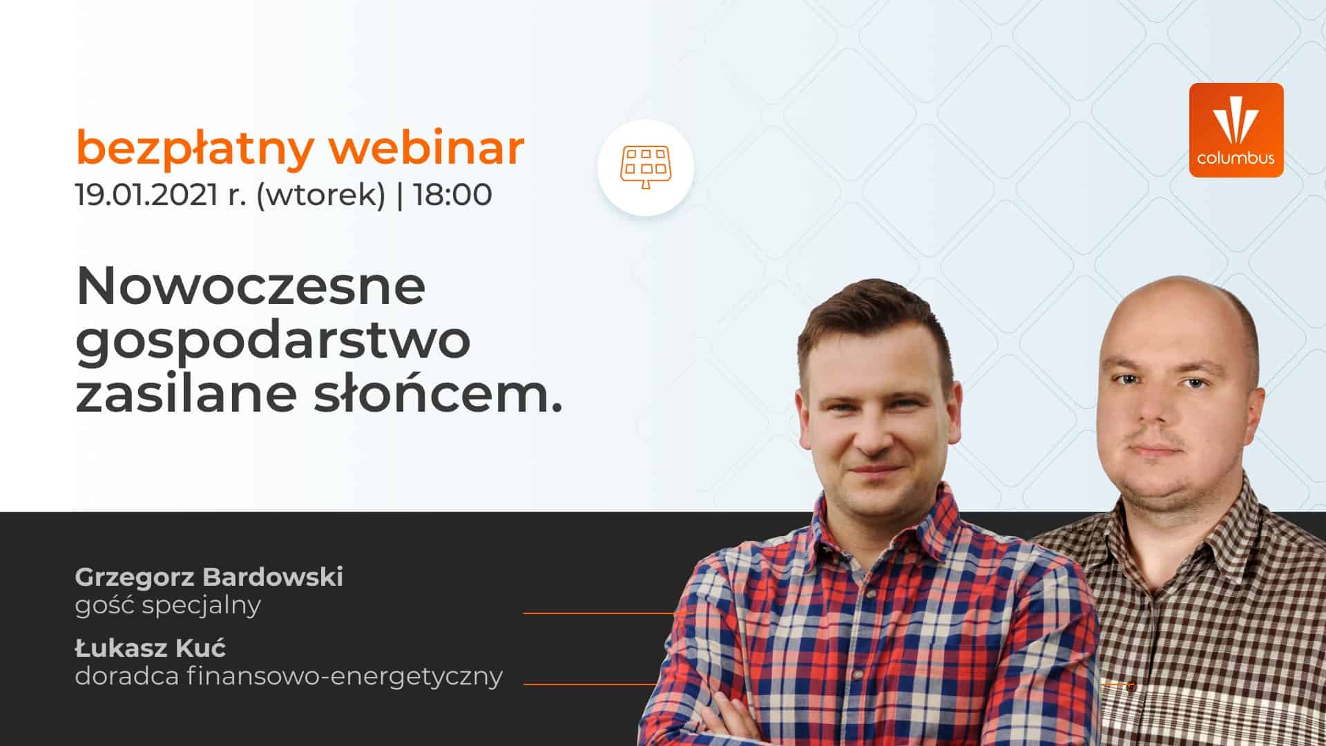 Webinar –  Nowoczesne gospodarstwo zasilane słońcem