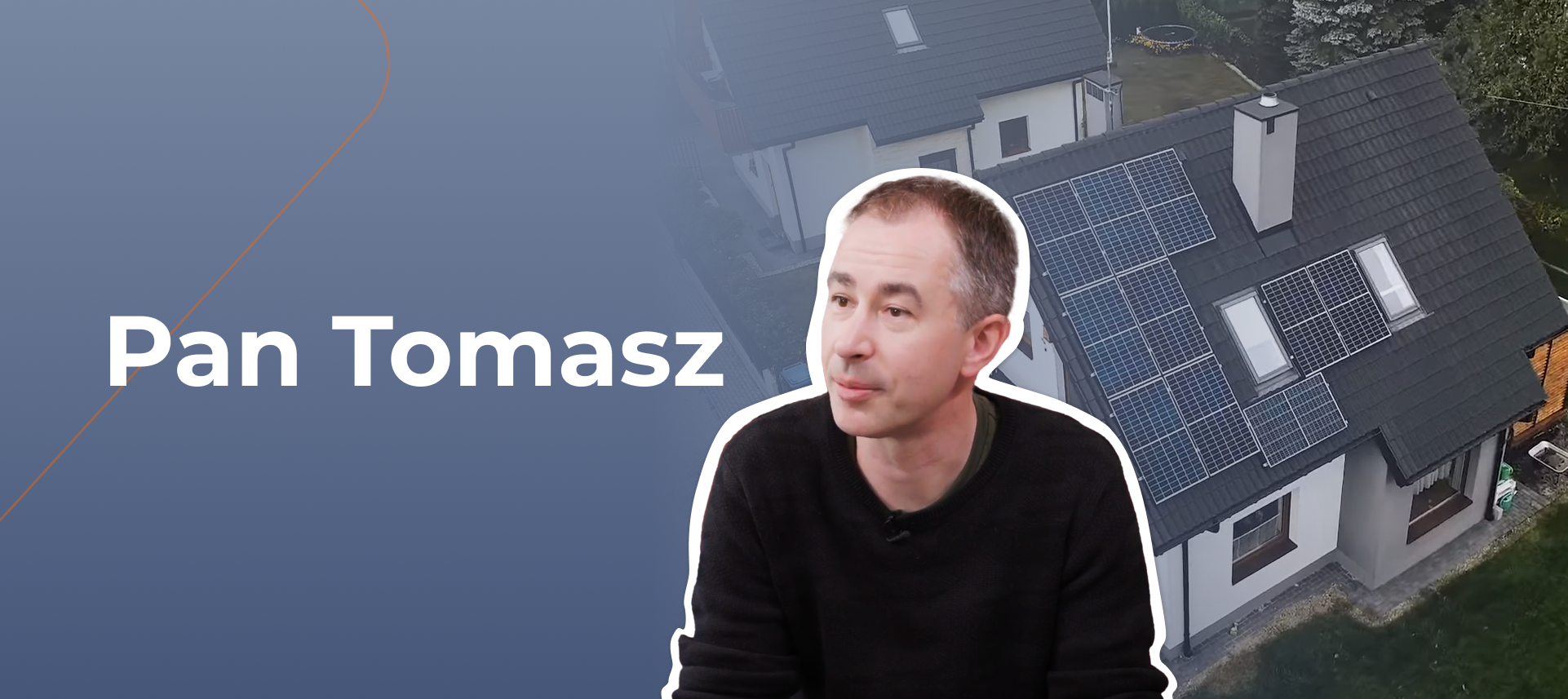 Pan Tomasz i instalacja fotowoltaiczna z myślą o elektryku